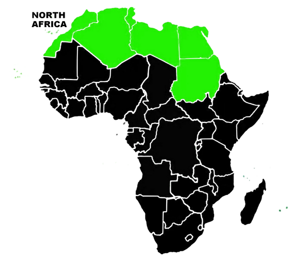 Port commercial moderne en Afrique du Nord
