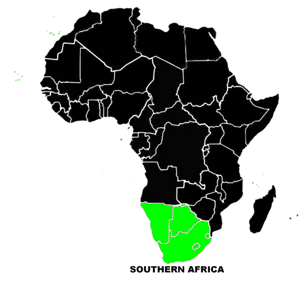 Infrastructure minière ou industrielle en Afrique Australe