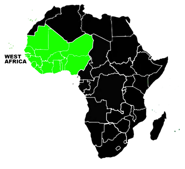 Marché animé et coloré en Afrique de l’Ouest
